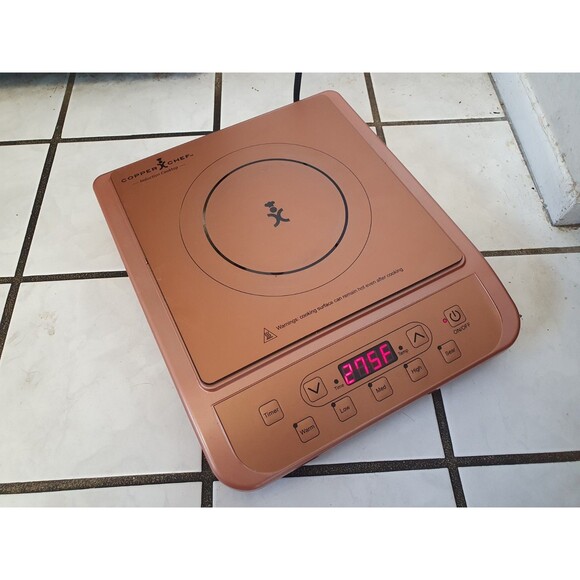 Copper Chef Induction Cooktop Hot Plate Portable Countertop KC16067-00300 -Works - Picture 8 of 9